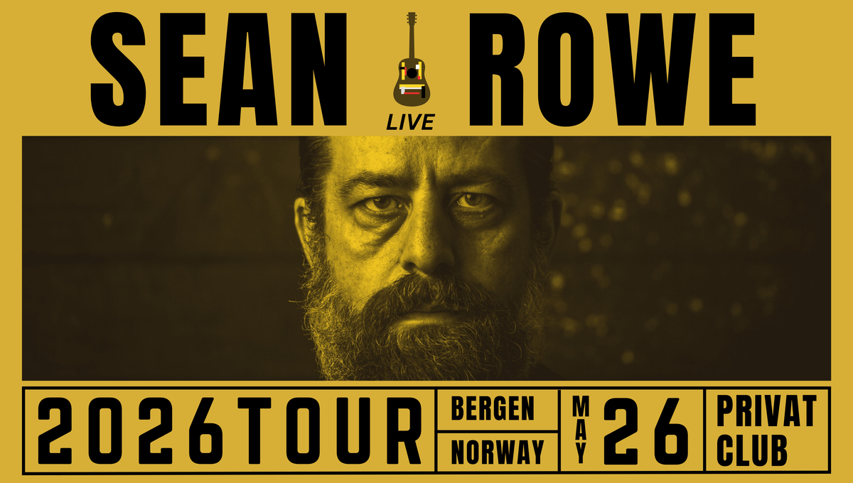 Sean Rowe Pac Sean Rowe, 26.05.2026 - Bergen Live