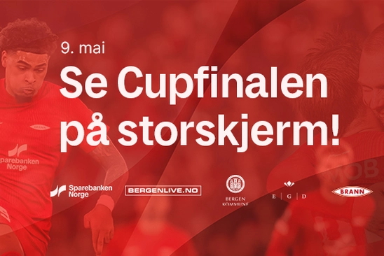 Cupfinalen på storskjerm